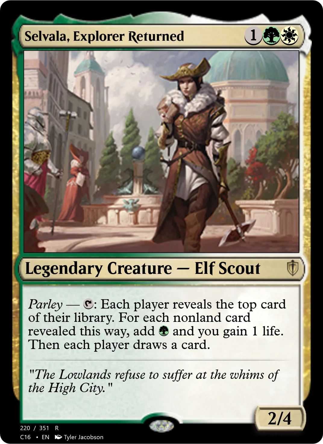 Selvala, Explorer Returned