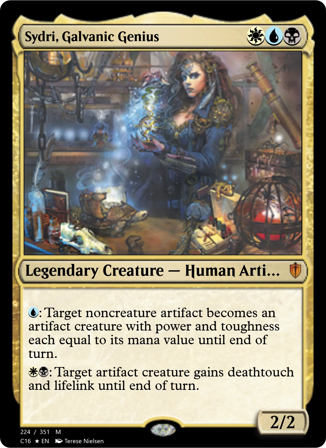Sydri, Galvanic Genius
