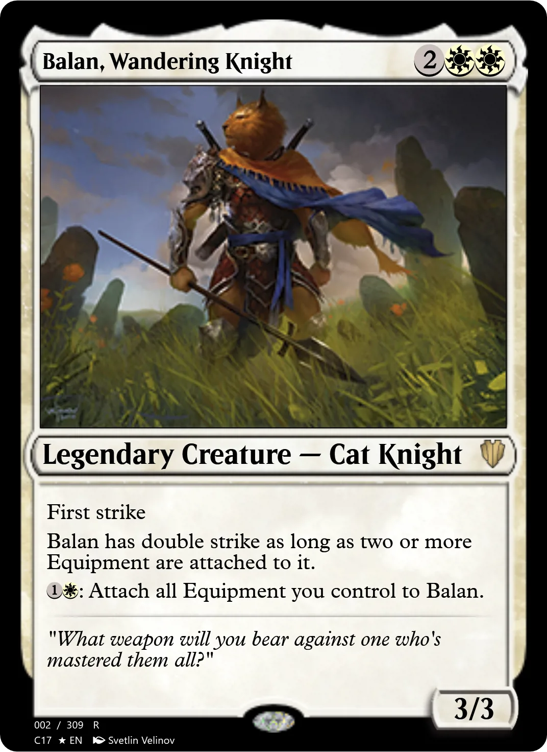 Balan, Wandering Knight