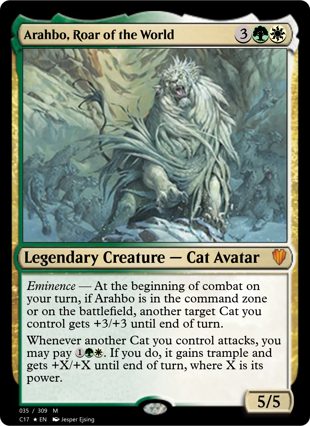 Arahbo, Roar of the World