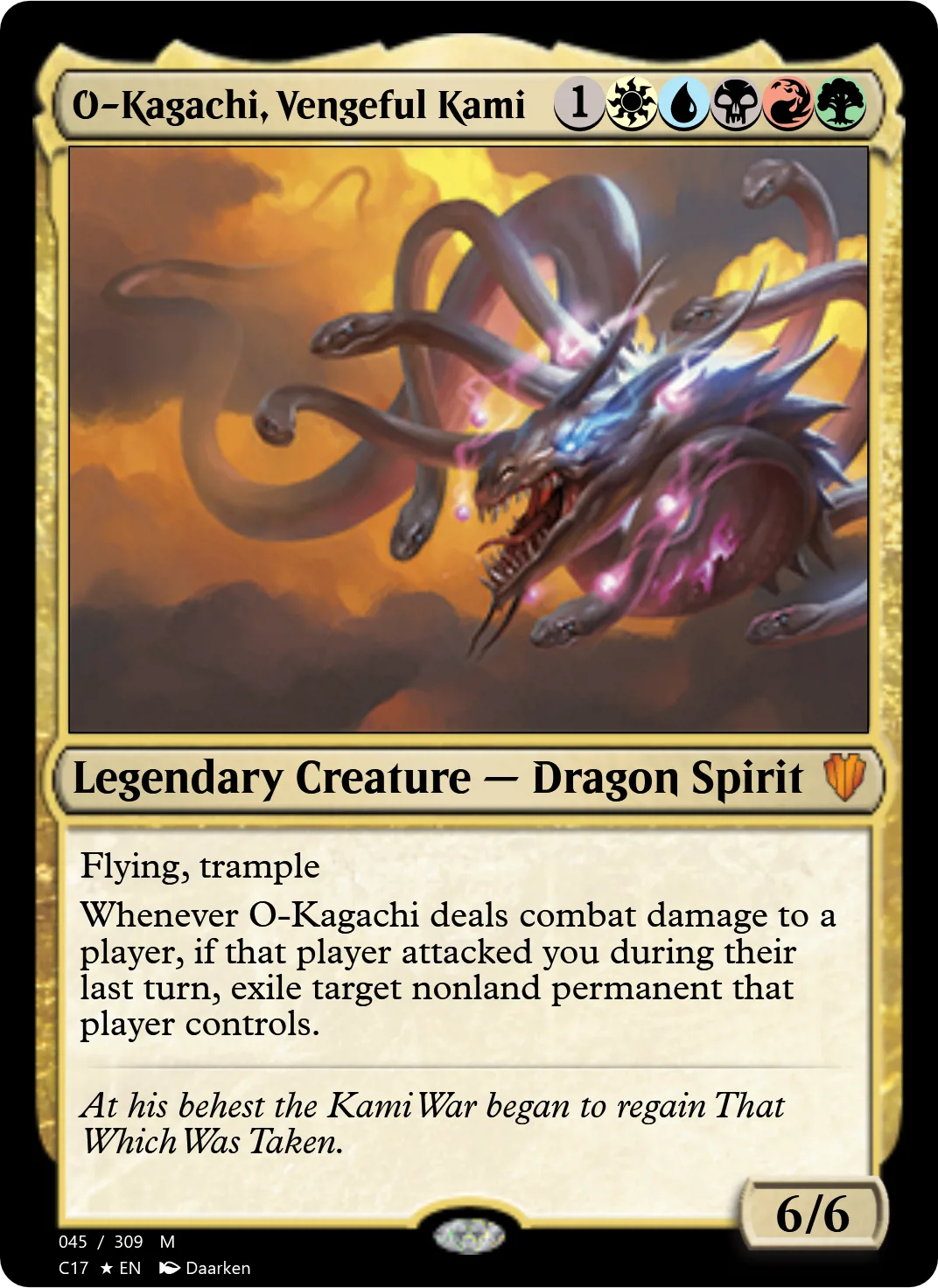 O-Kagachi, Vengeful Kami