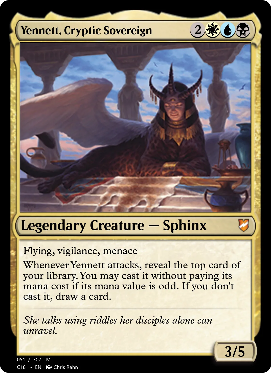 Yennett, Cryptic Sovereign