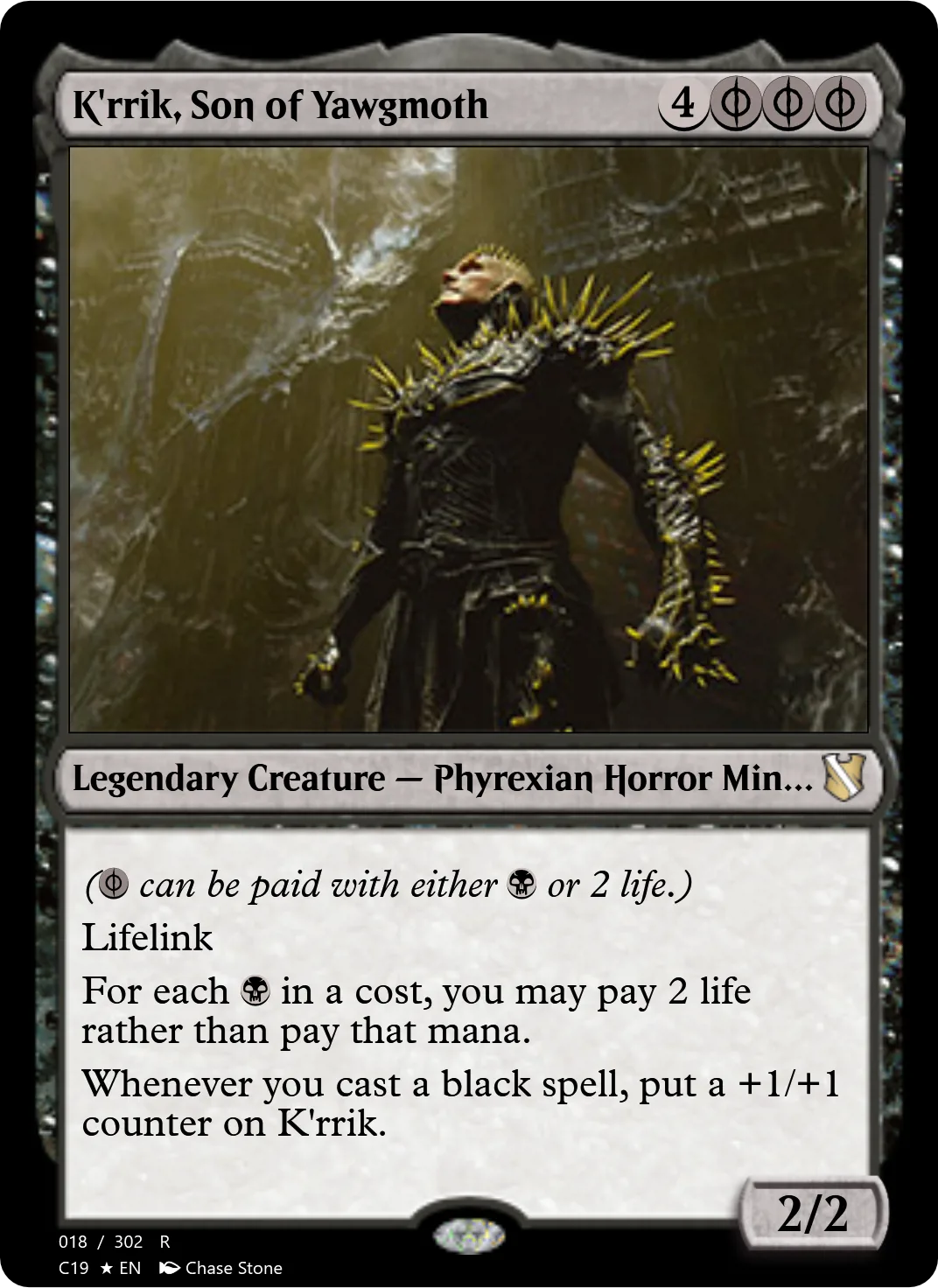K'rrik, Son of Yawgmoth