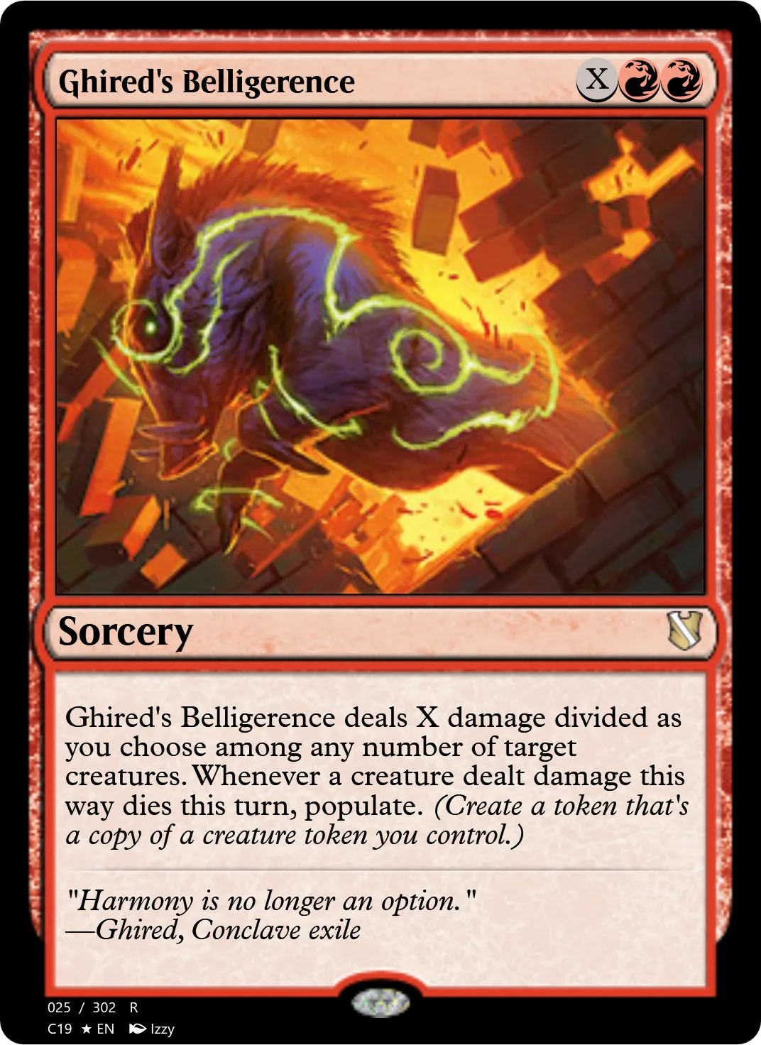 Ghired's Belligerence