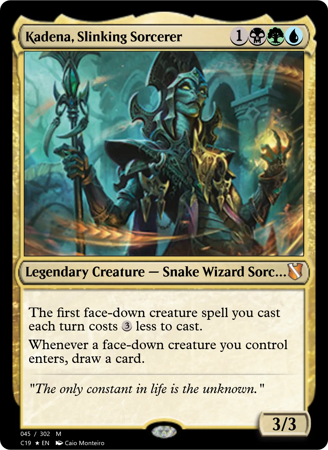 Kadena, Slinking Sorcerer