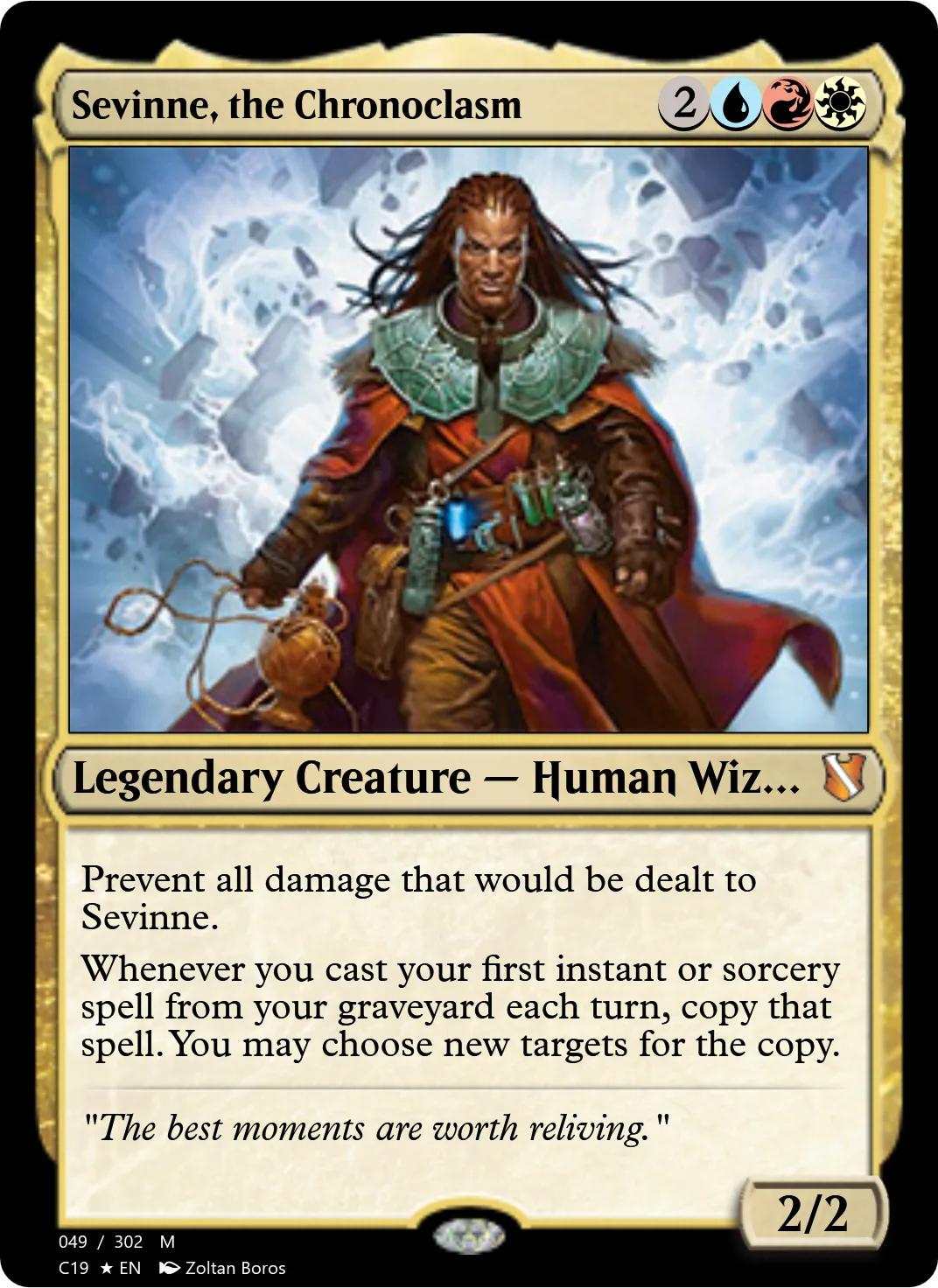 Sevinne, the Chronoclasm