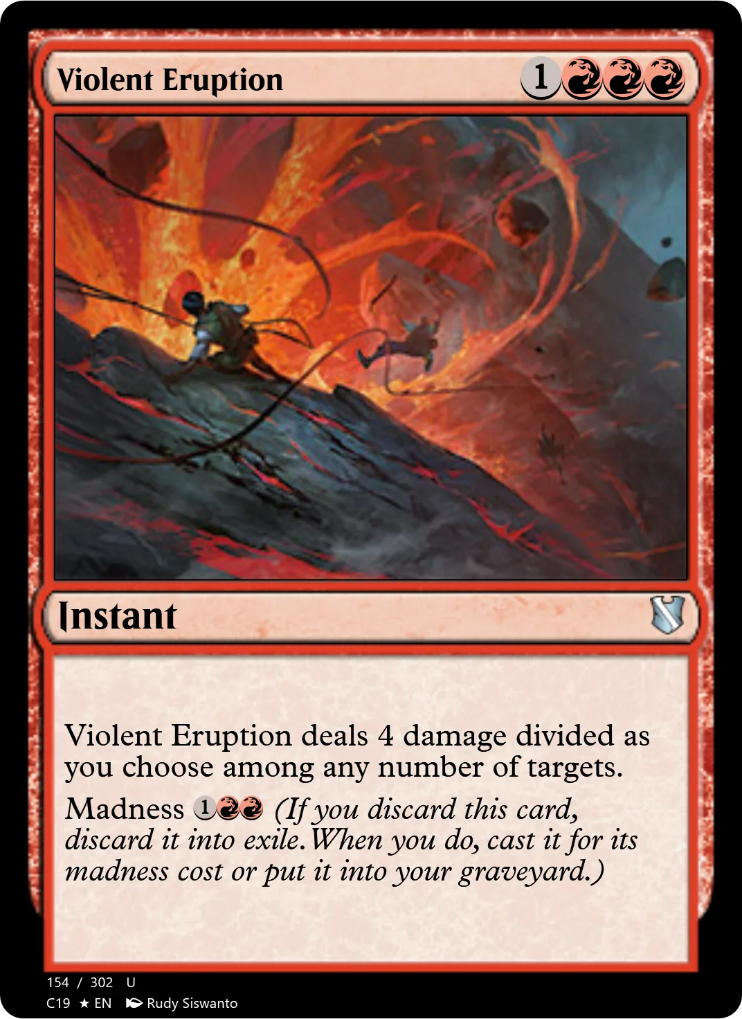 Violent Eruption
