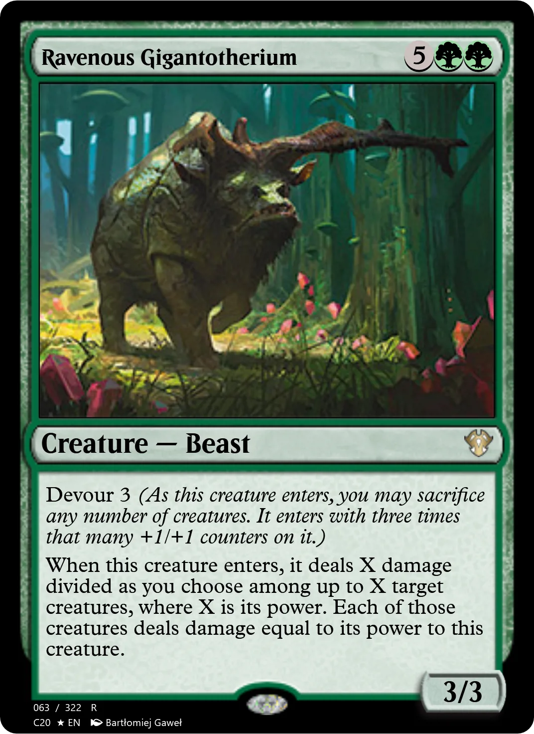 Ravenous Gigantotherium