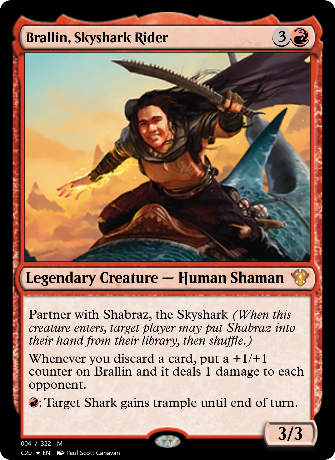 Brallin, Skyshark Rider