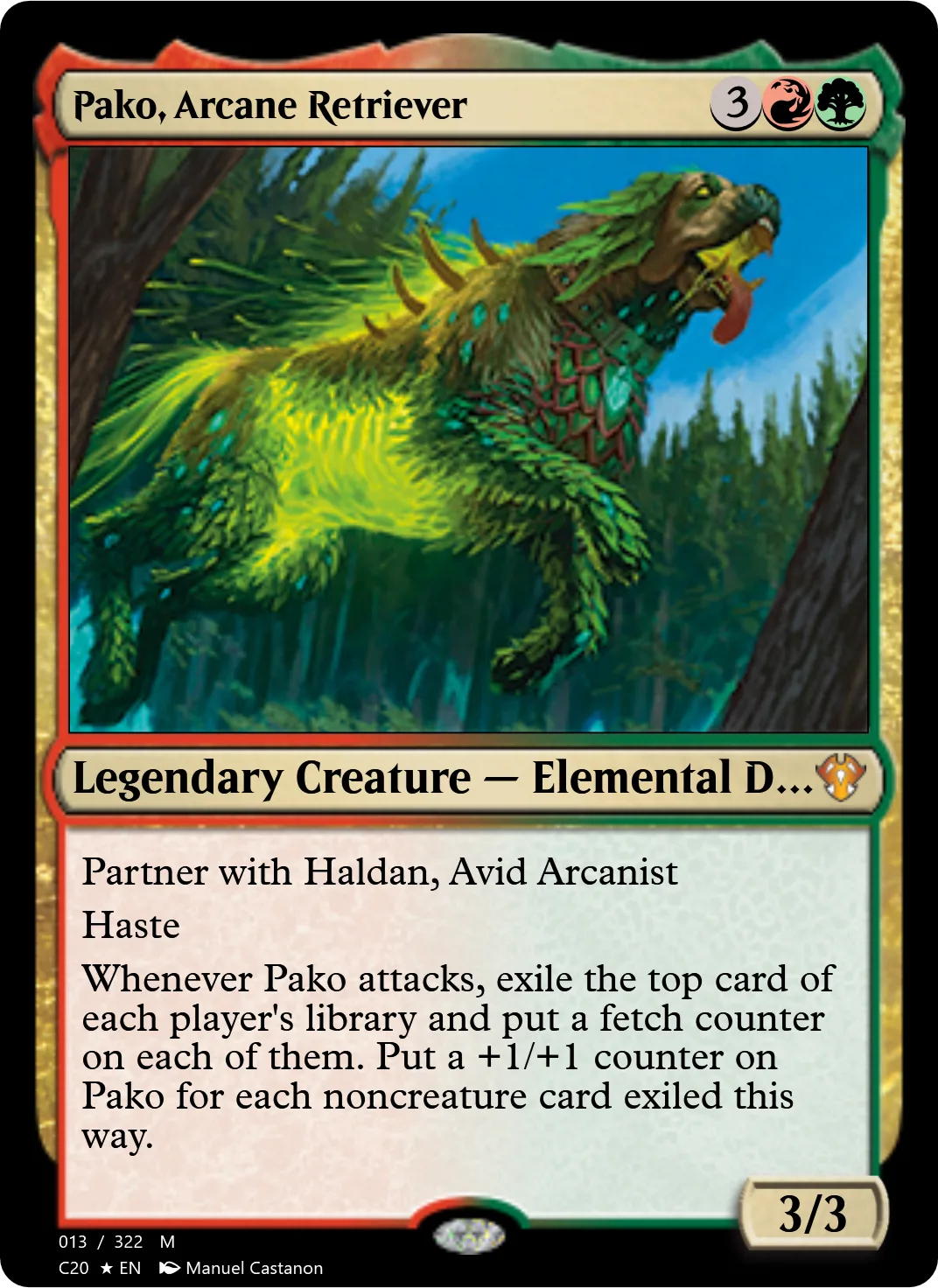 Pako, Arcane Retriever