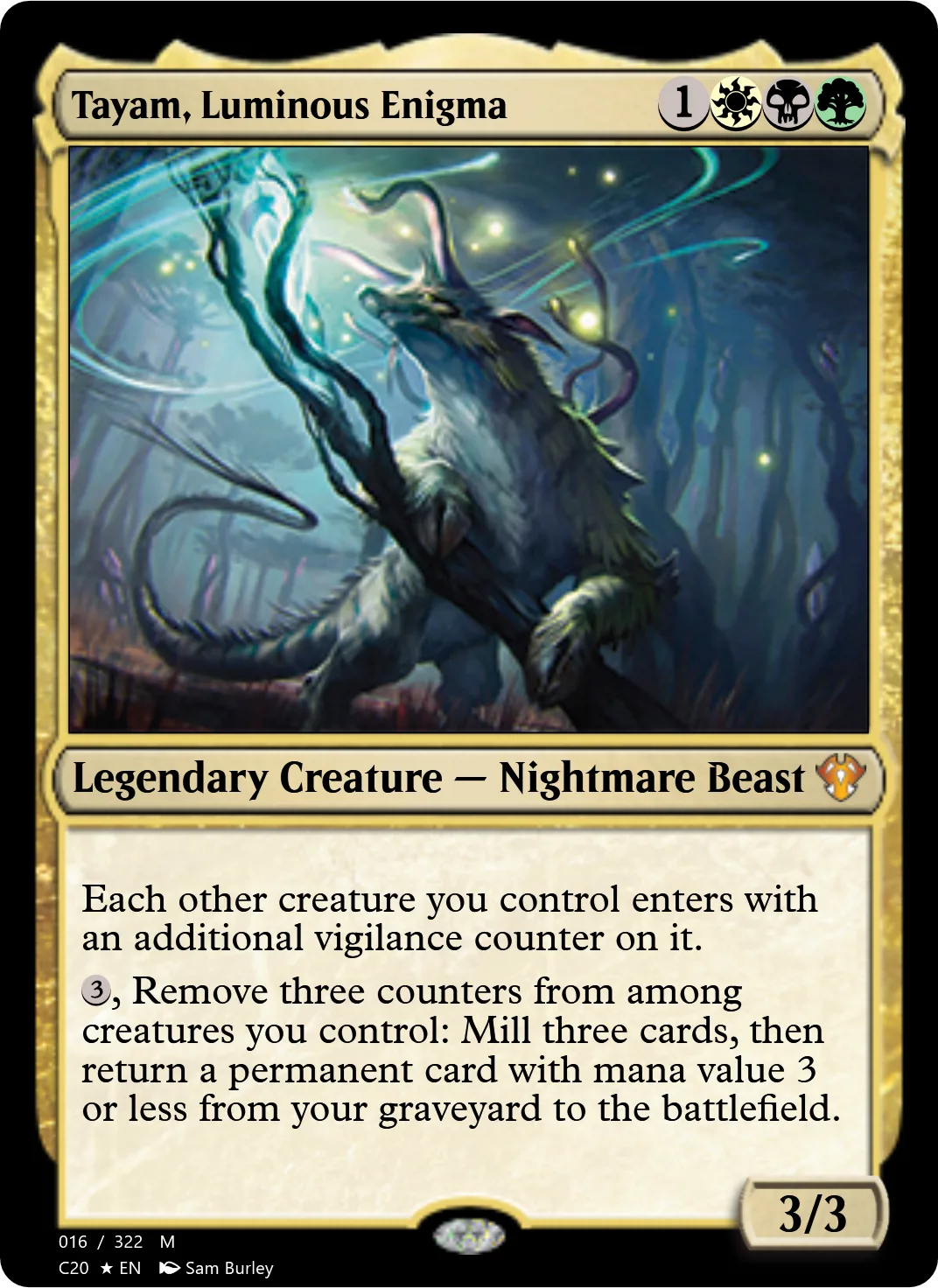 Tayam, Luminous Enigma
