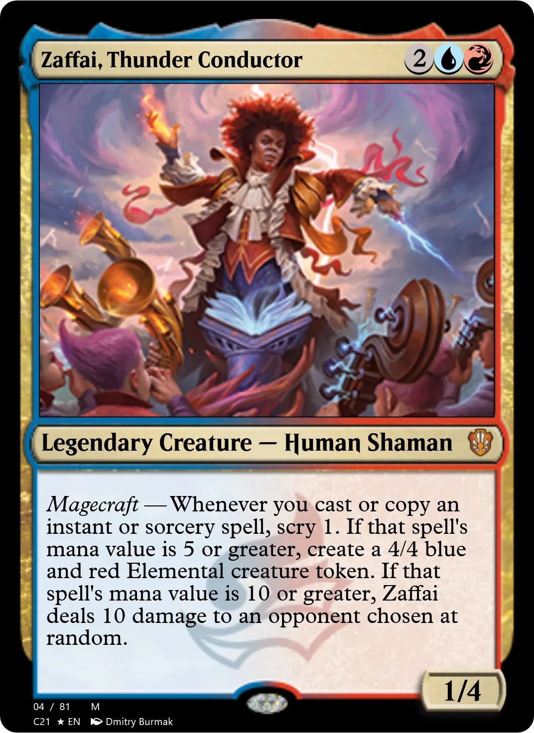 Zaffai, Thunder Conductor