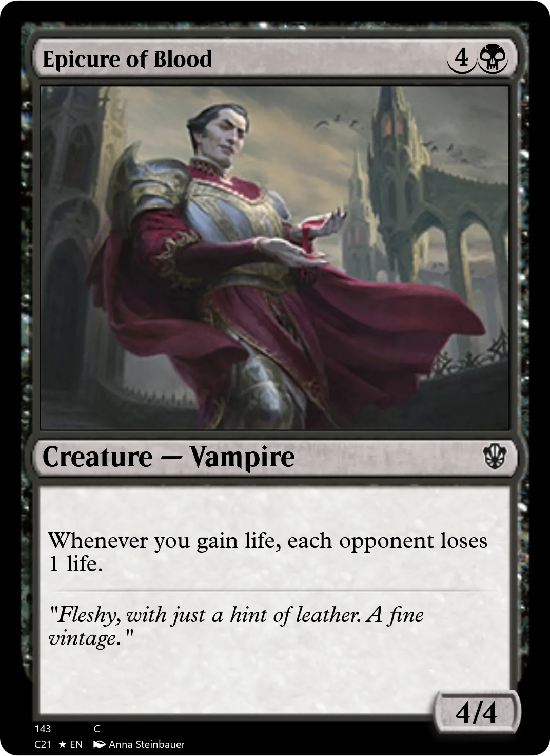 Epicure of Blood