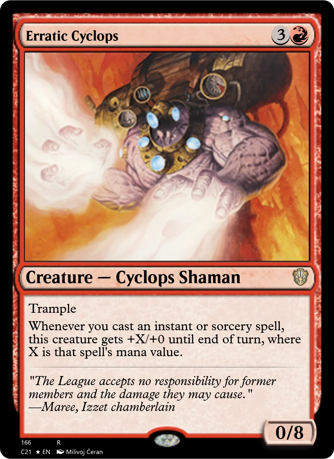 Erratic Cyclops