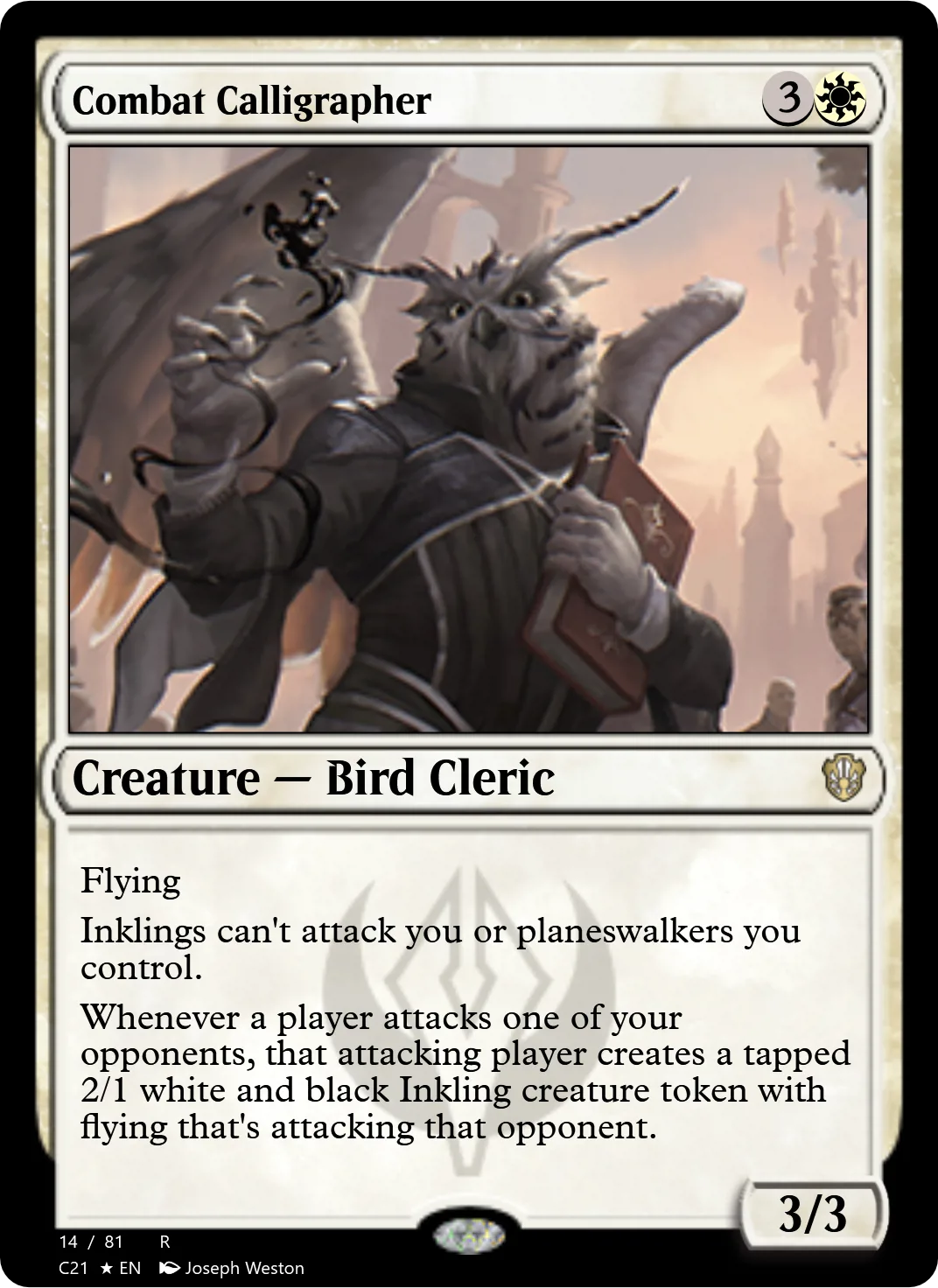 Combat Calligrapher