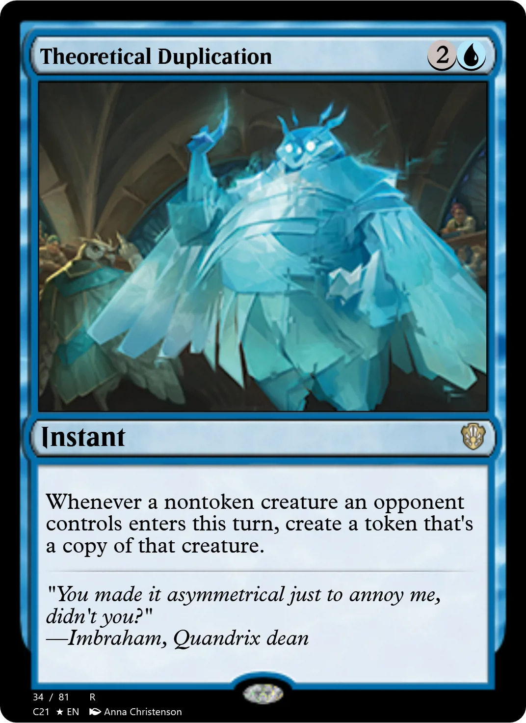 Theoretical Duplication