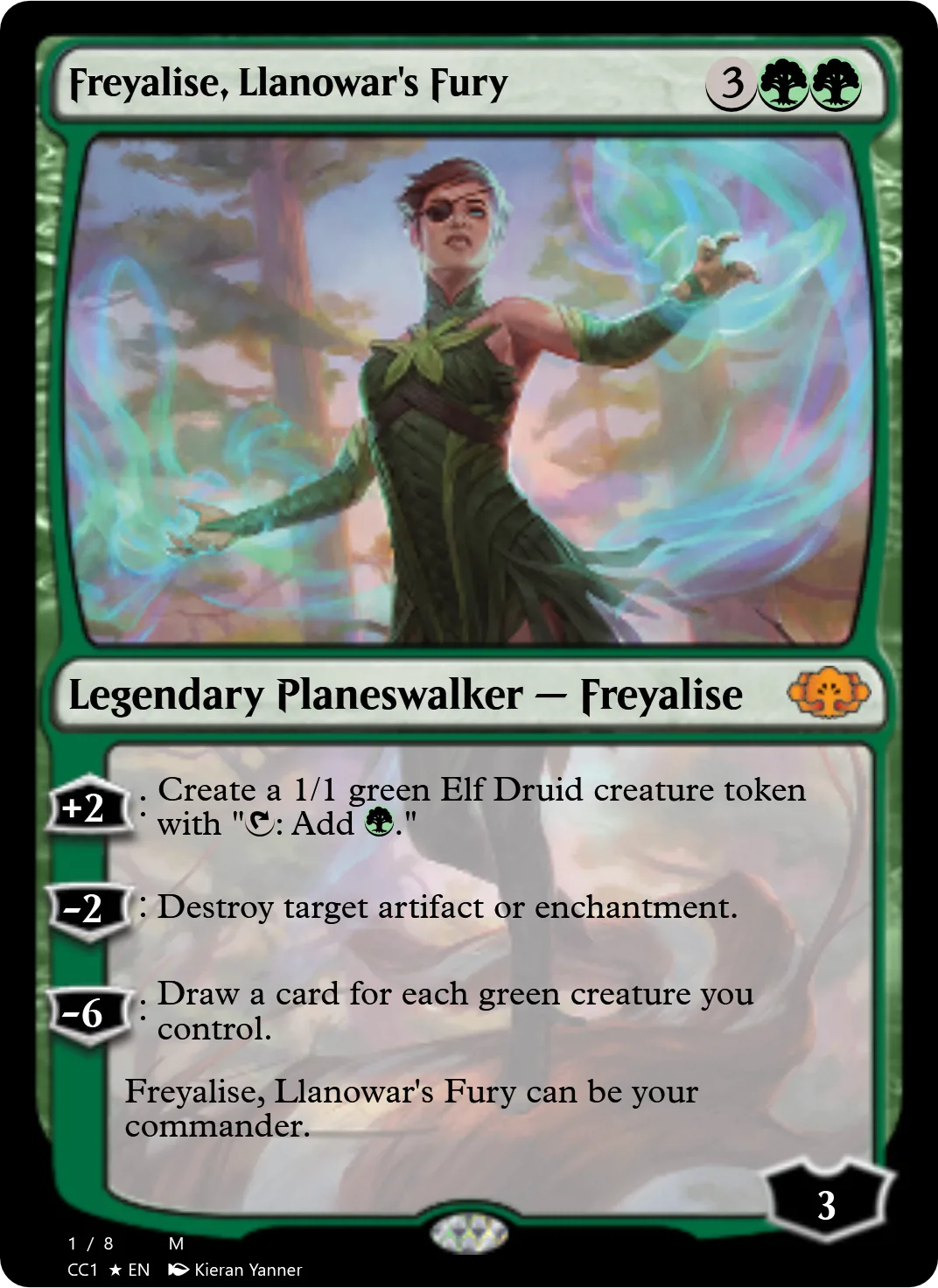 Freyalise, Llanowar's Fury