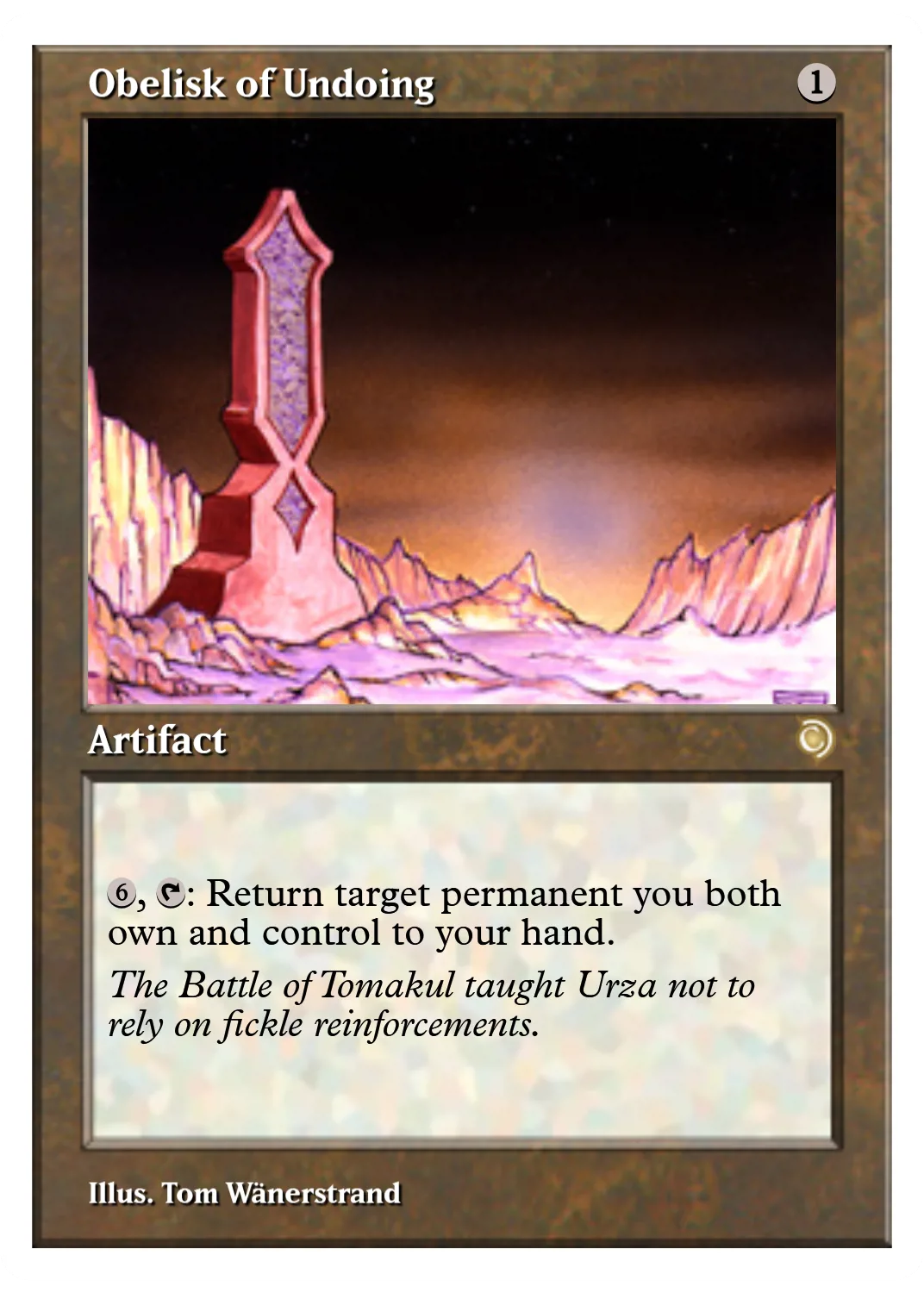 Obelisk of Undoing