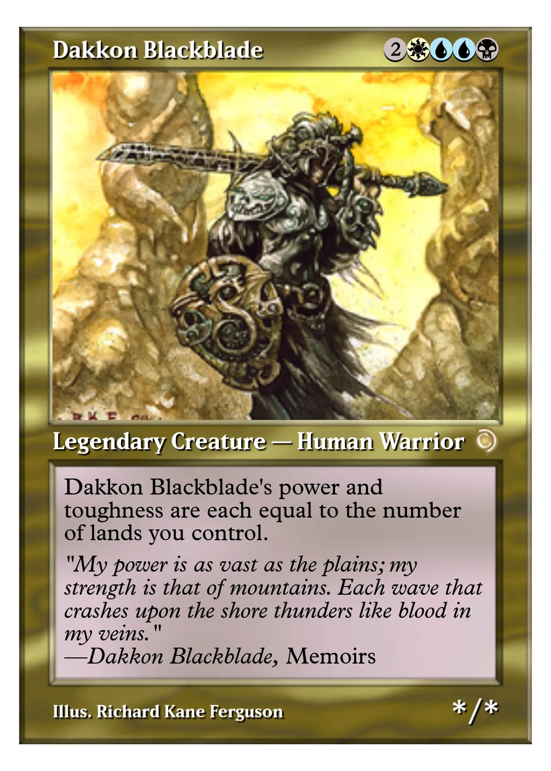 Dakkon Blackblade