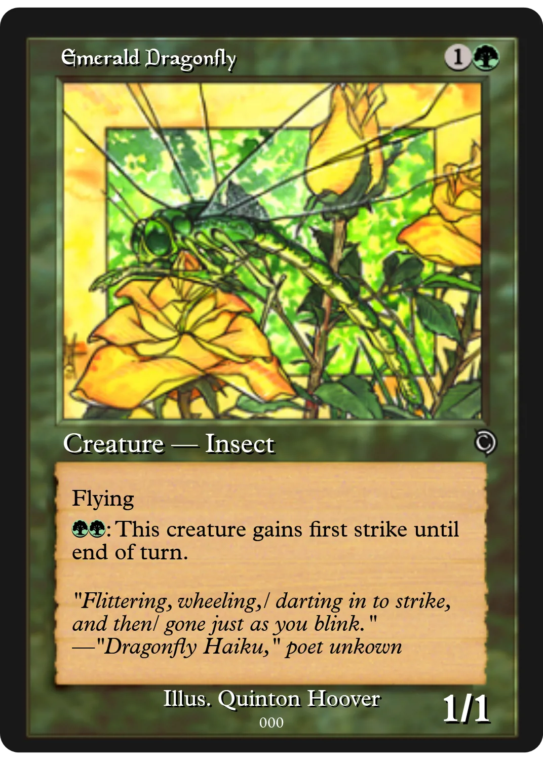 Emerald Dragonfly