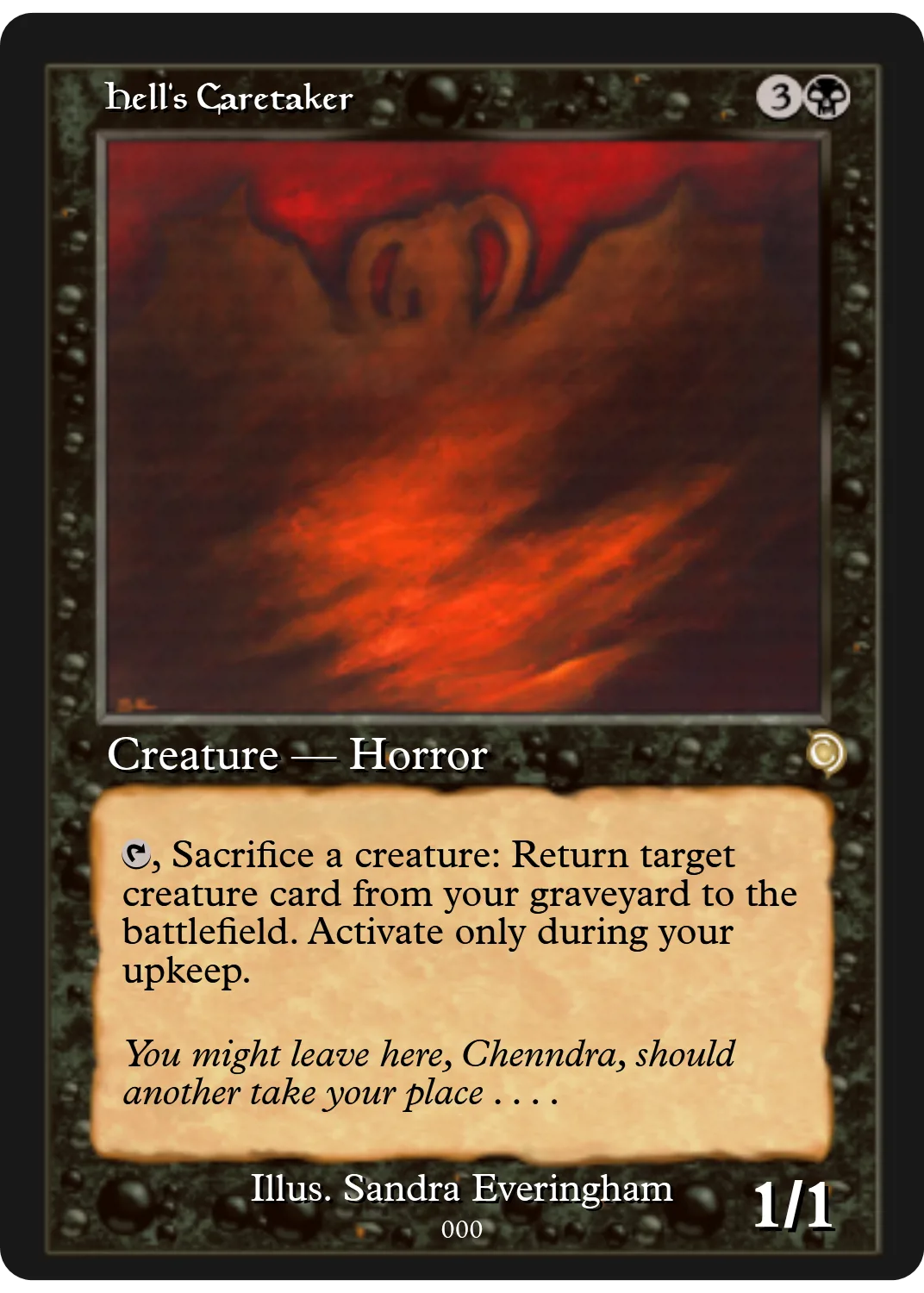 Hell's Caretaker