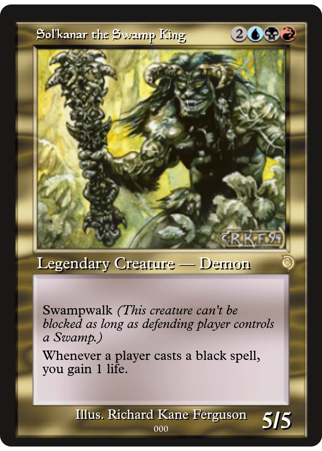 Sol'kanar the Swamp King