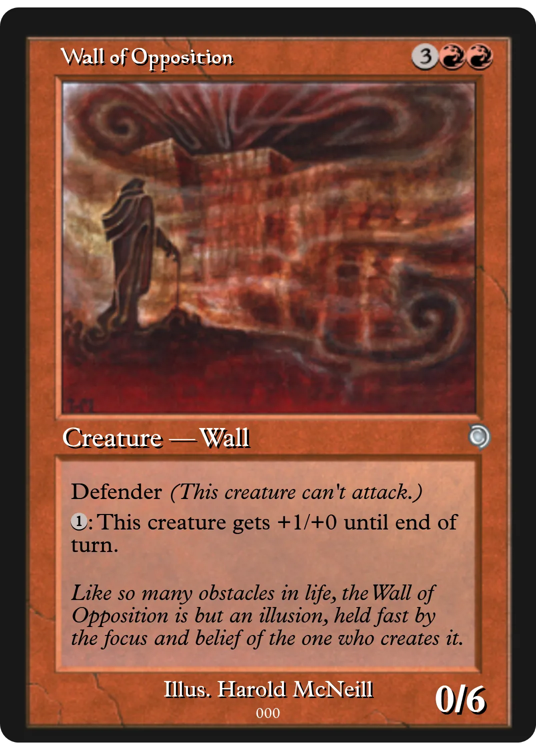 Wall of Opposition