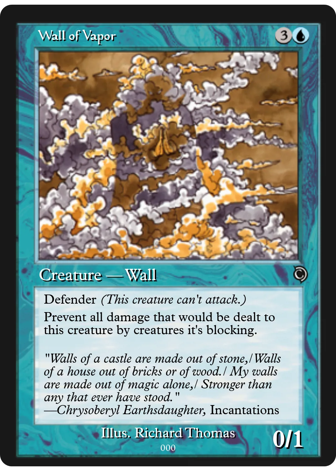 Wall of Vapor