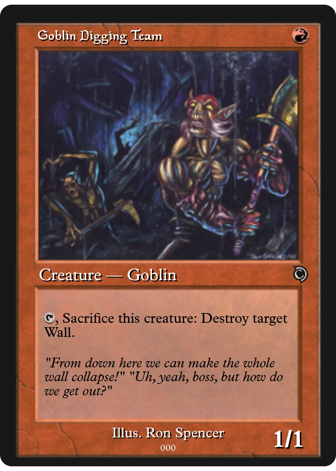 Goblin Digging Team
