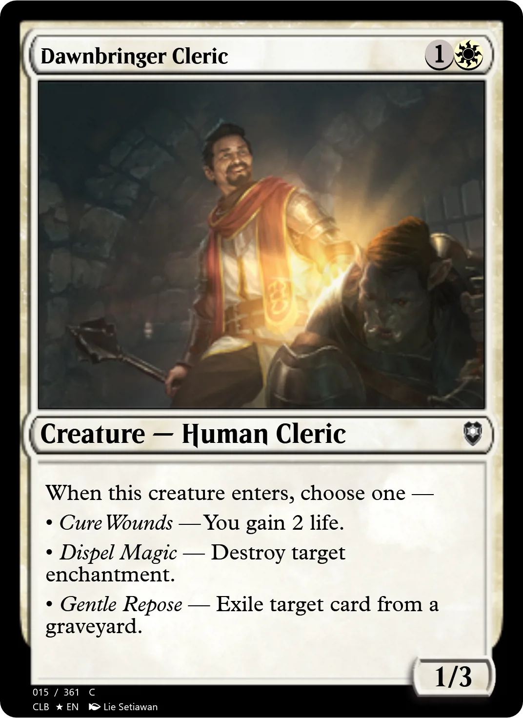 Dawnbringer Cleric