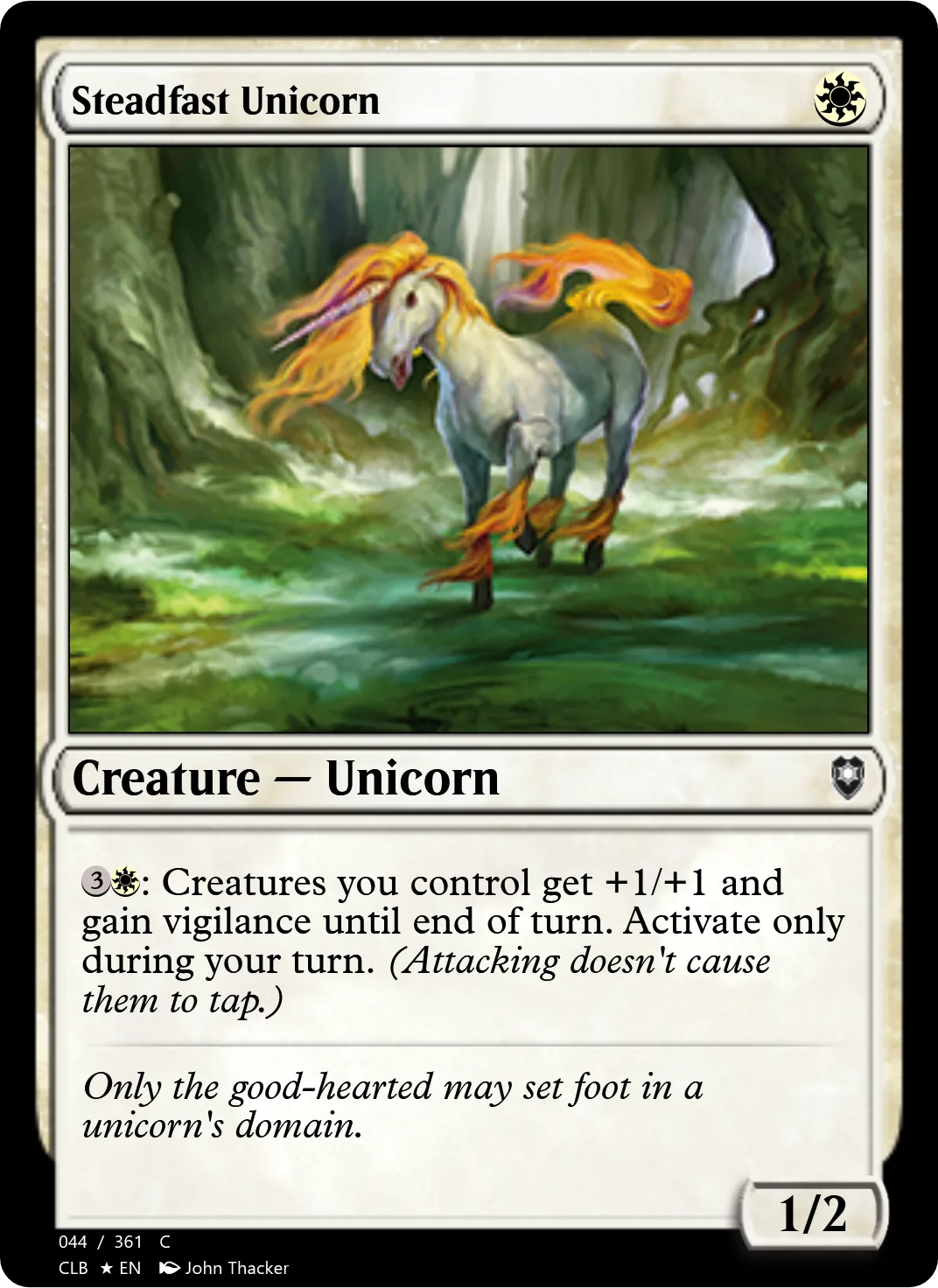 Steadfast Unicorn