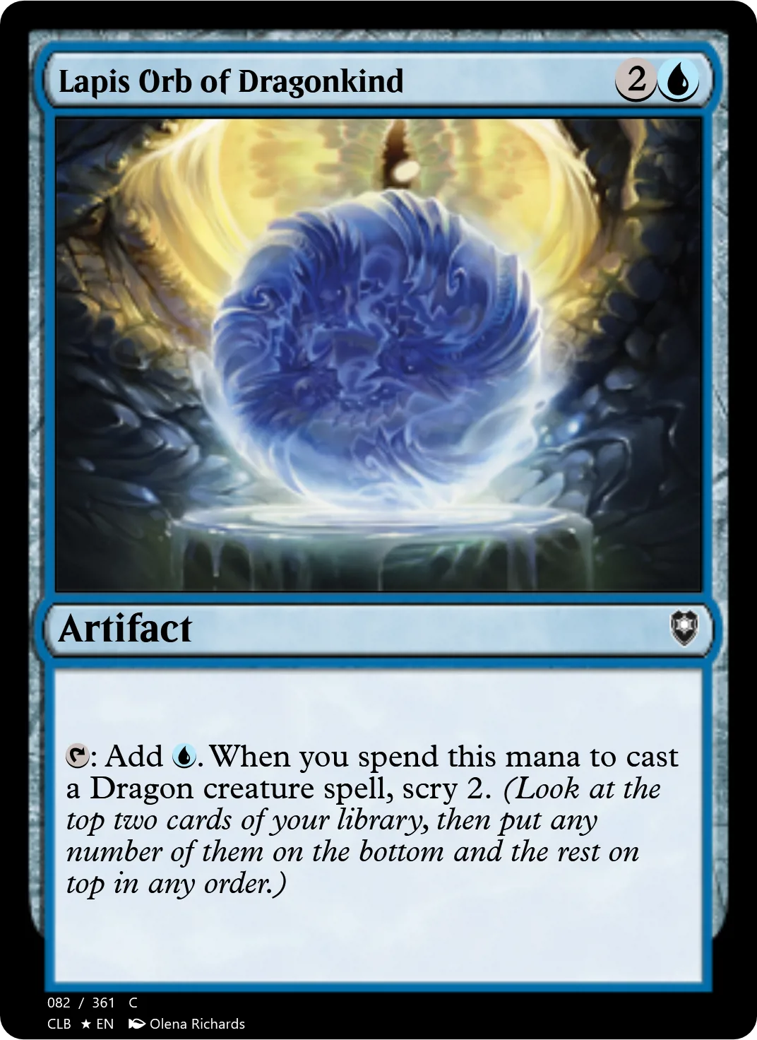 Lapis Orb of Dragonkind