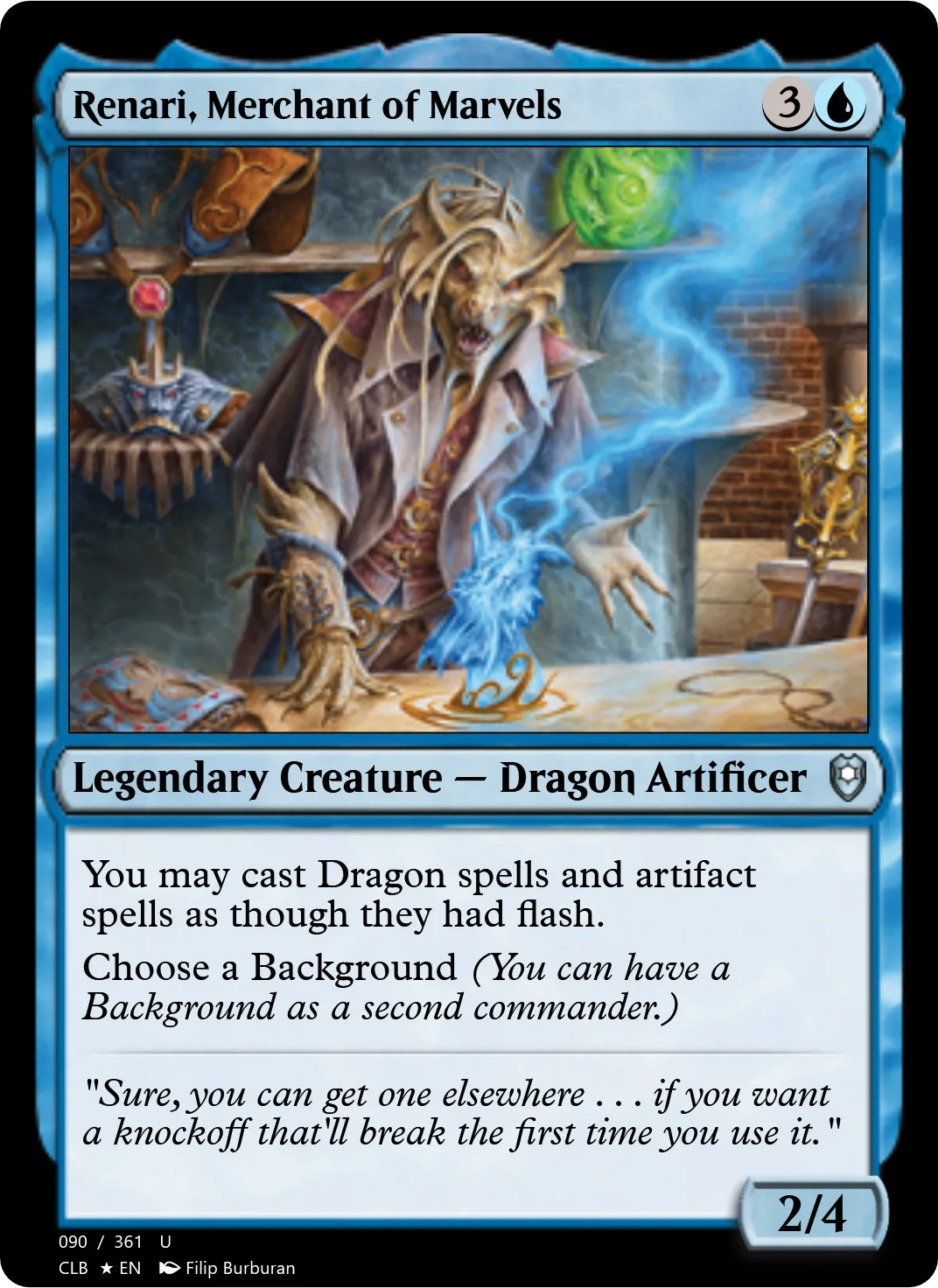 Renari, Merchant of Marvels