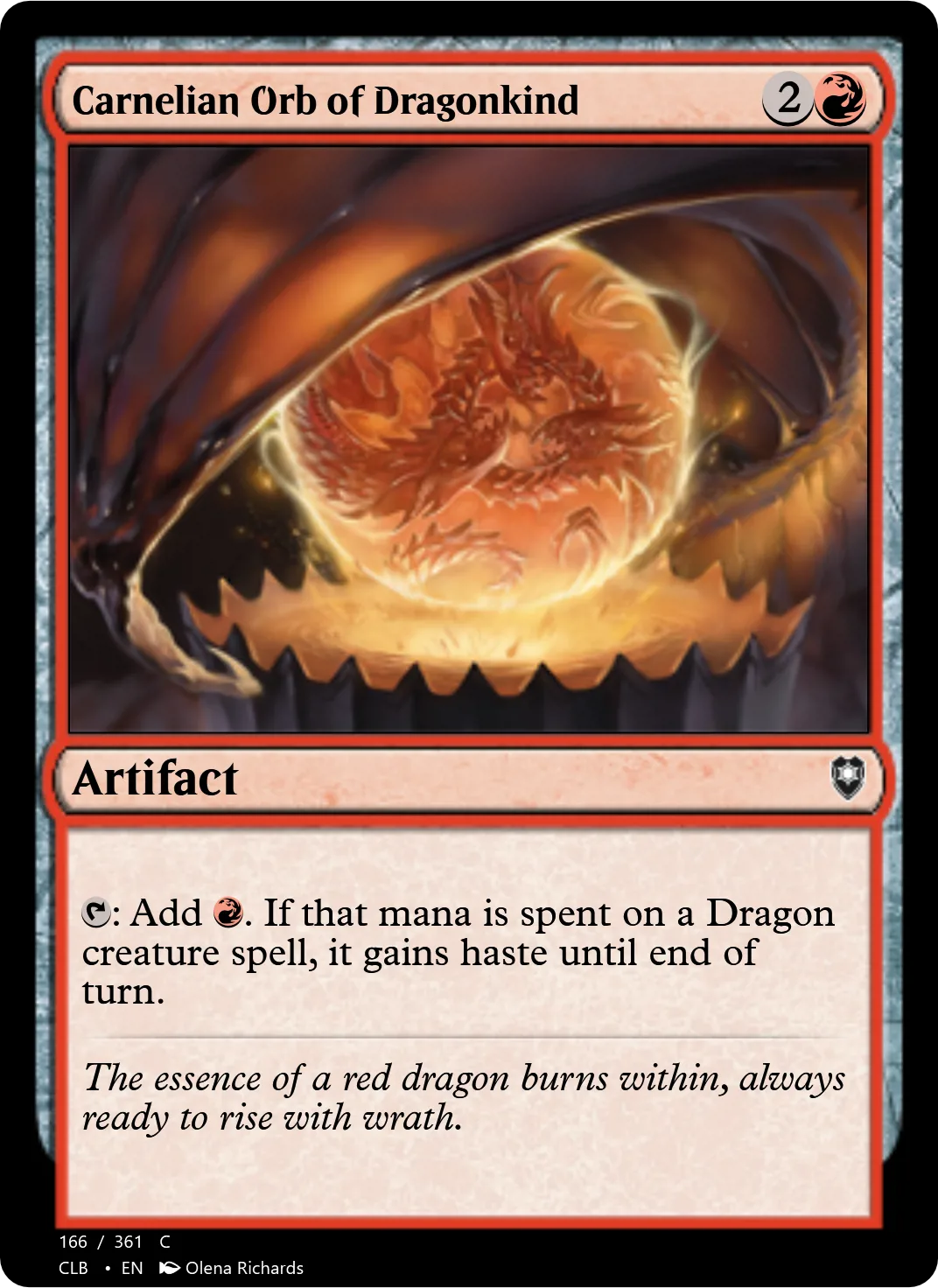 Carnelian Orb of Dragonkind