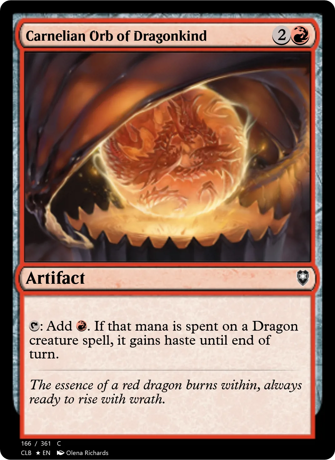 Carnelian Orb of Dragonkind
