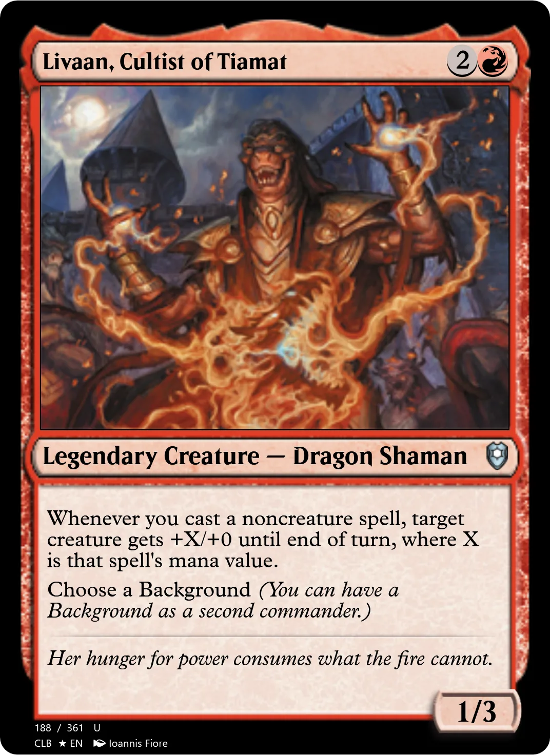 Livaan, Cultist of Tiamat