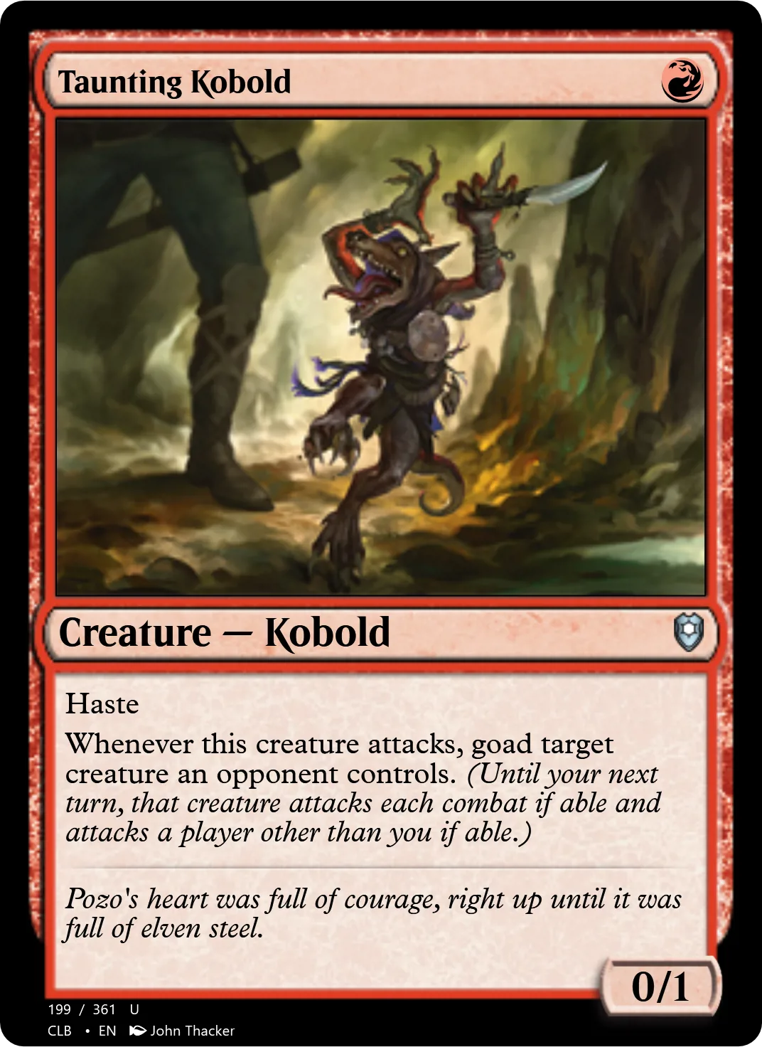 Taunting Kobold
