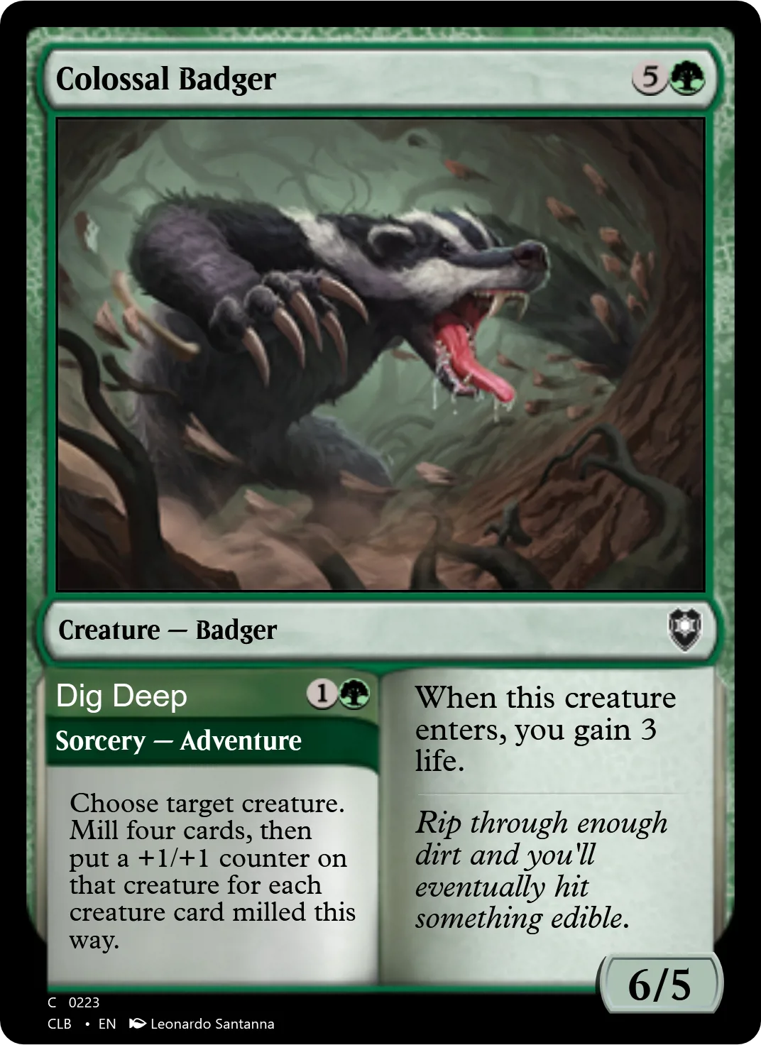 Colossal Badger
