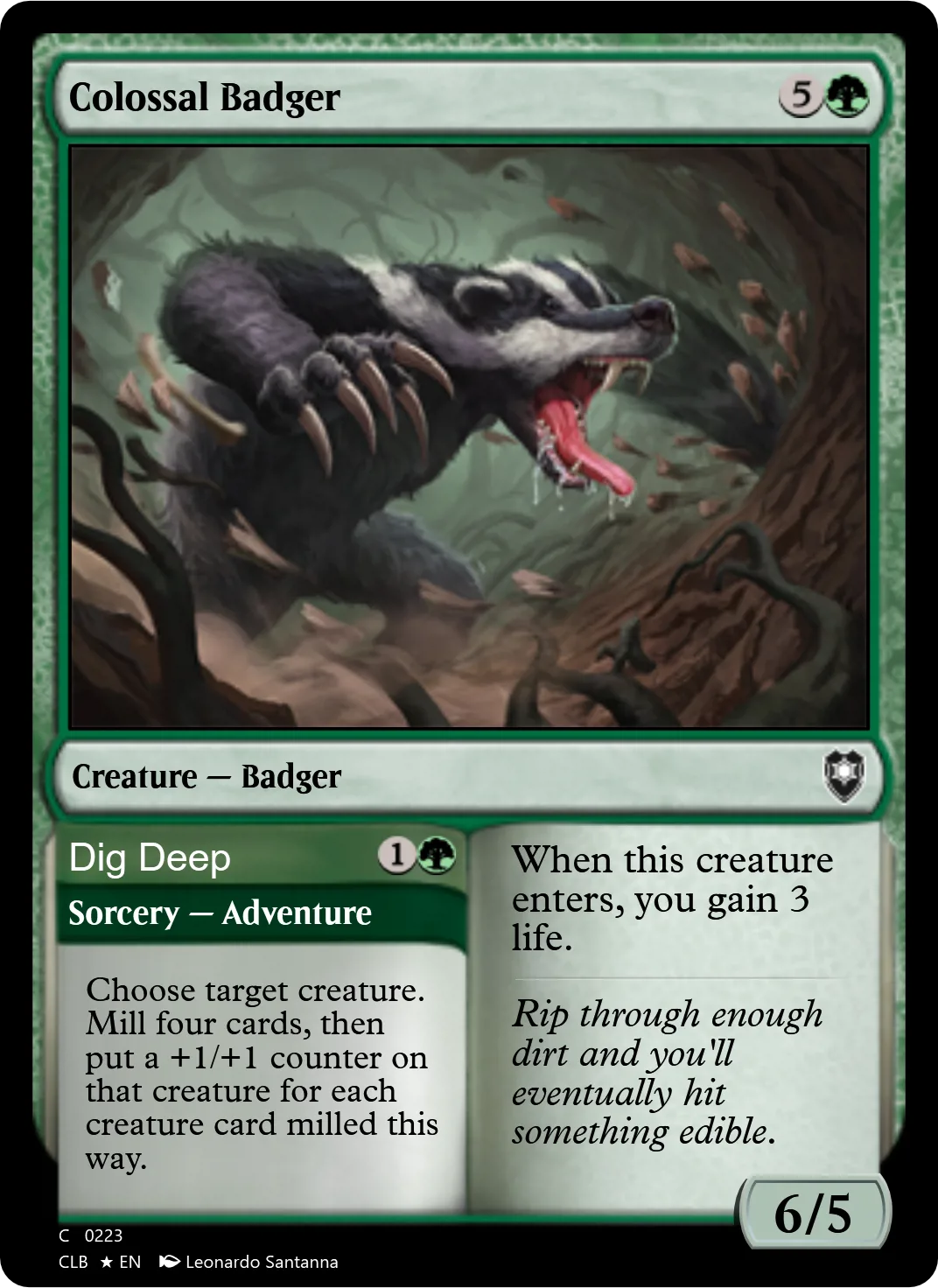 Colossal Badger