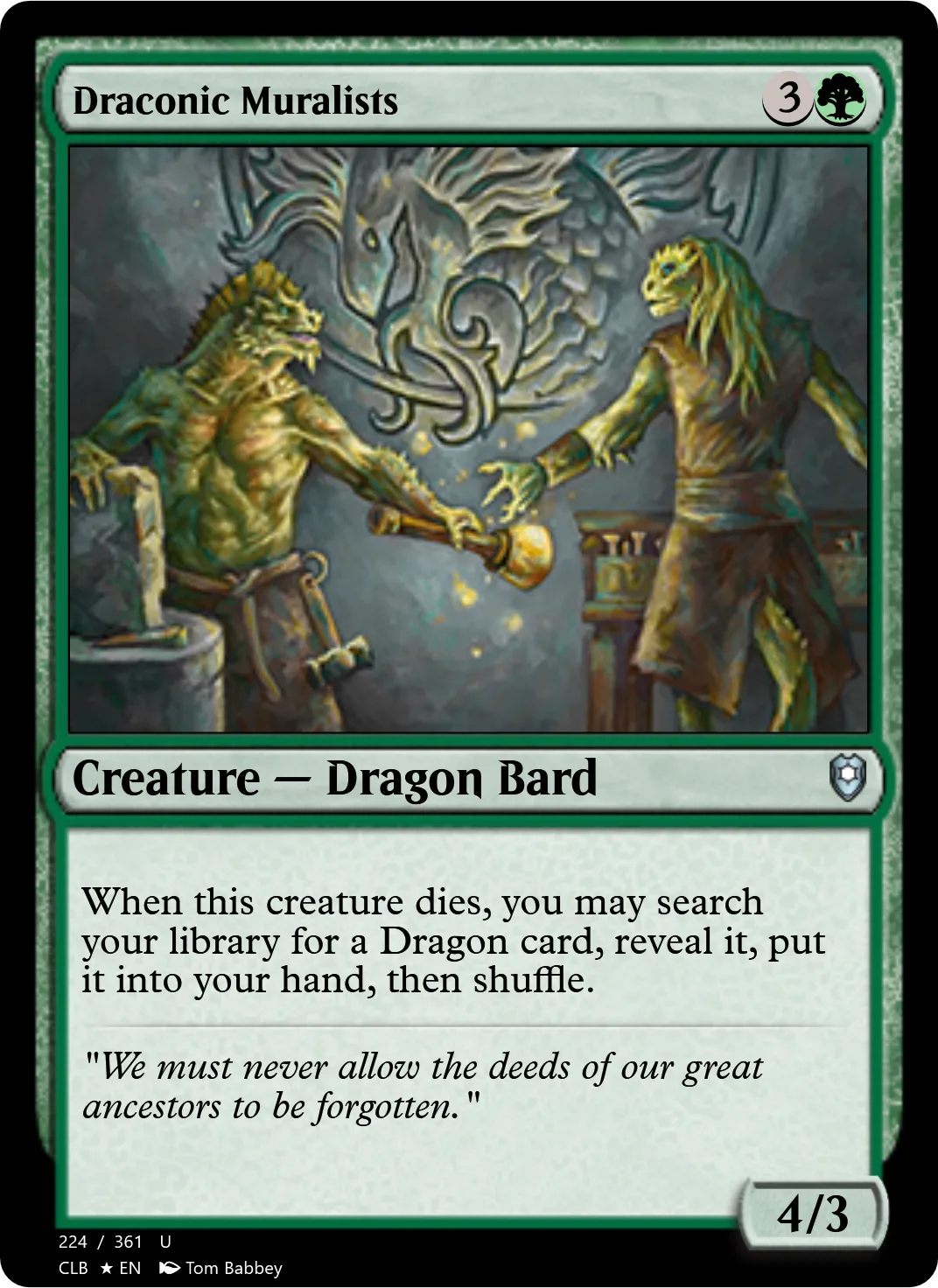 Draconic Muralists