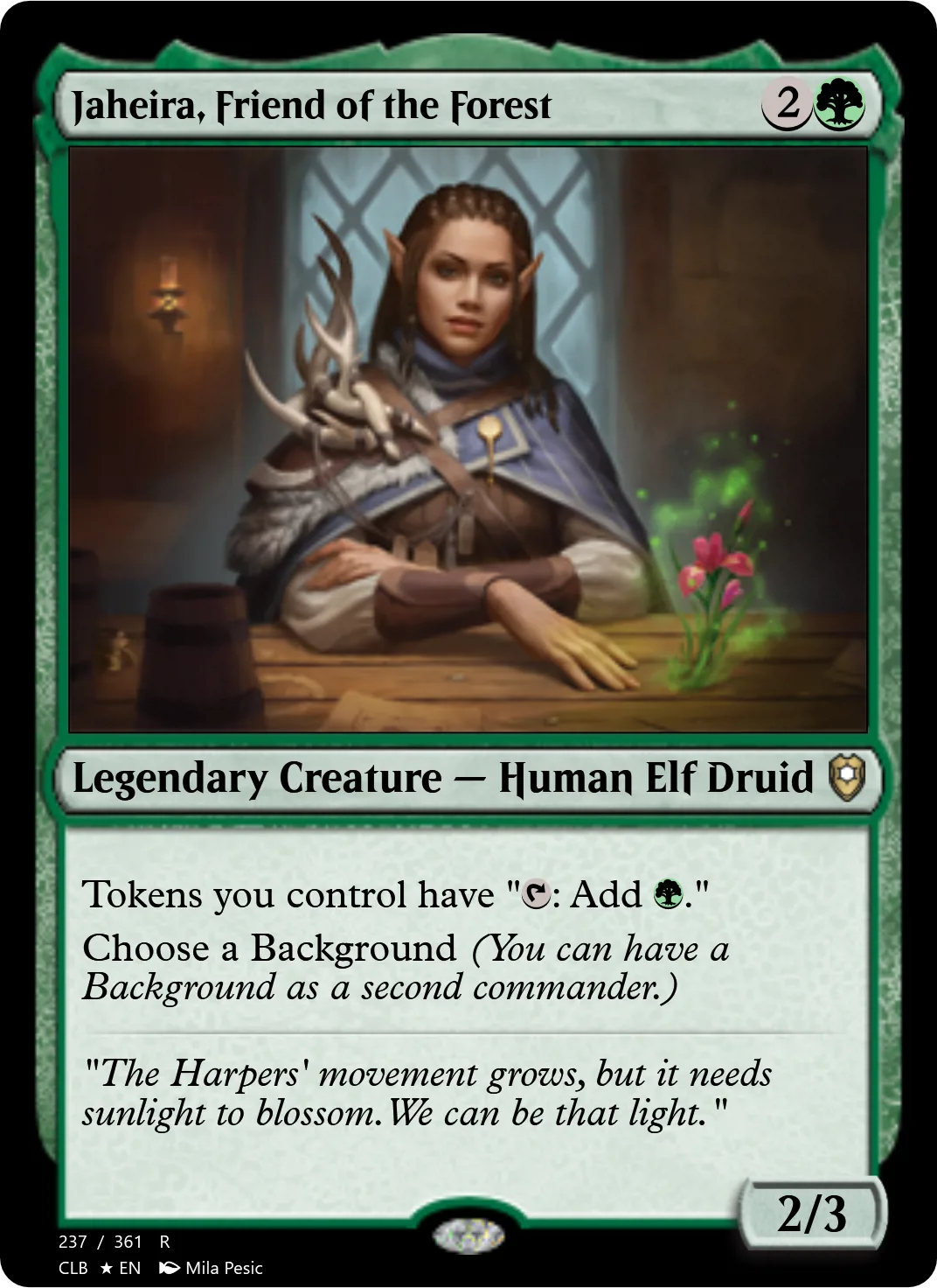 Jaheira, Friend of the Forest