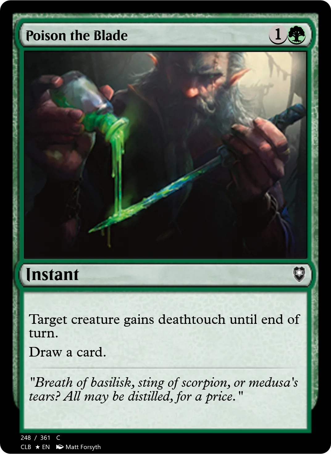 Poison the Blade