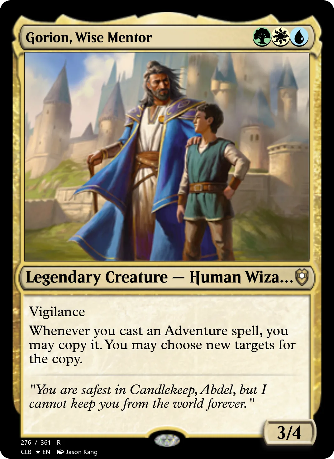 Gorion, Wise Mentor