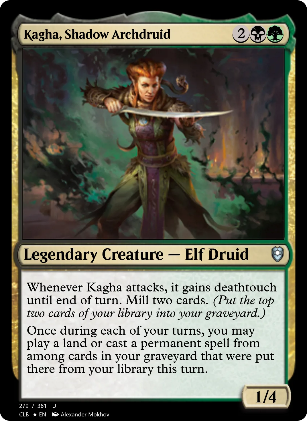 Kagha, Shadow Archdruid