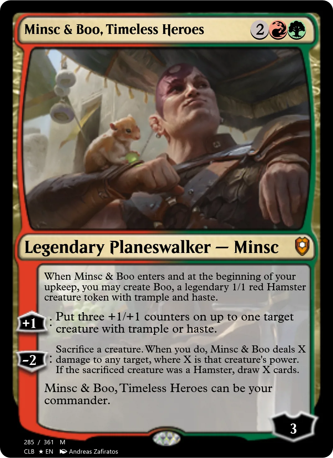 Minsc & Boo, Timeless Heroes