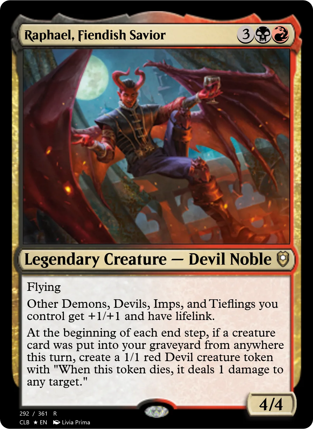 Raphael, Fiendish Savior