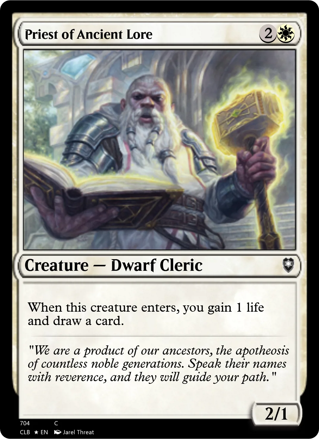 Priest of Ancient Lore