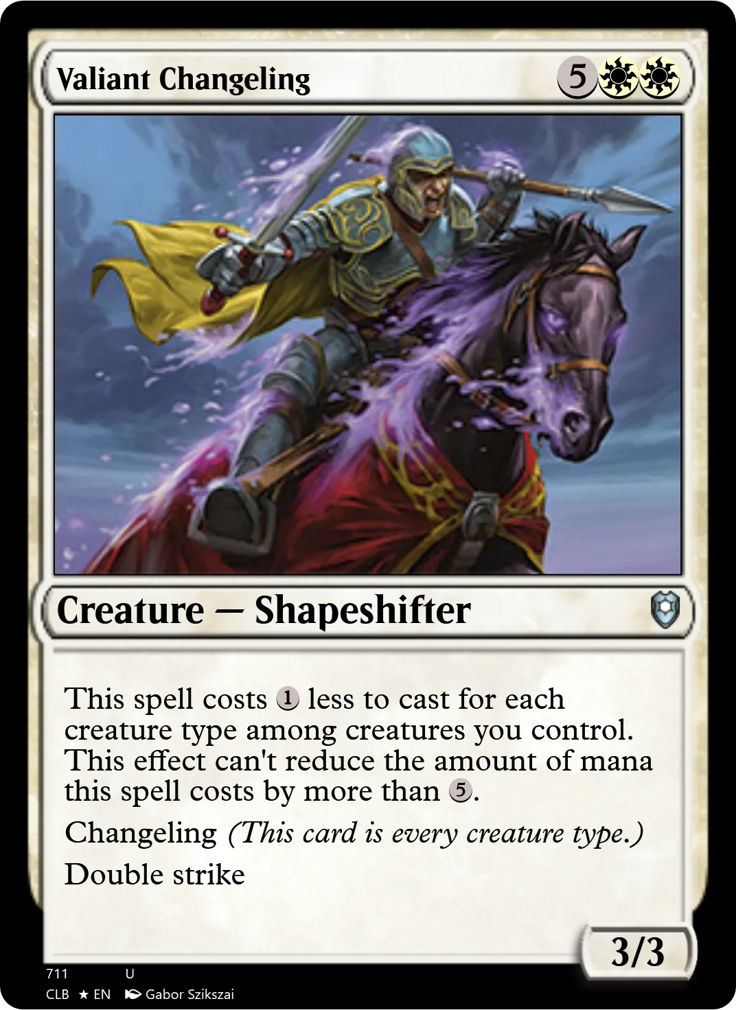 Valiant Changeling