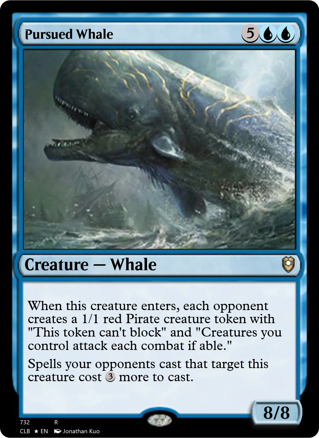 Pursued Whale