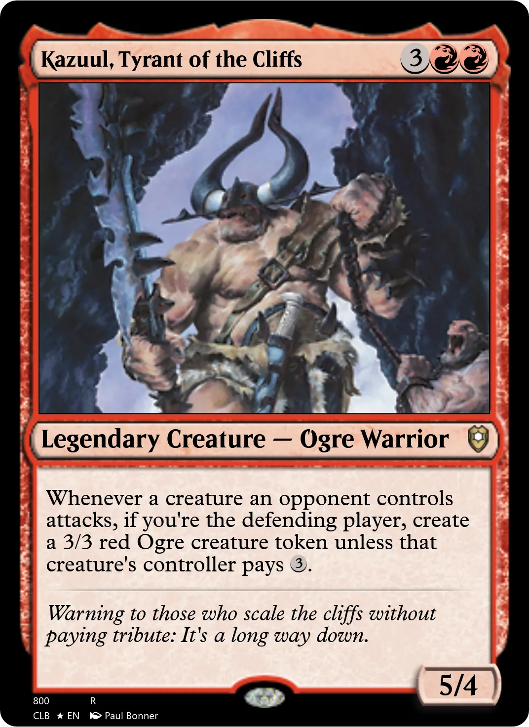 Kazuul, Tyrant of the Cliffs